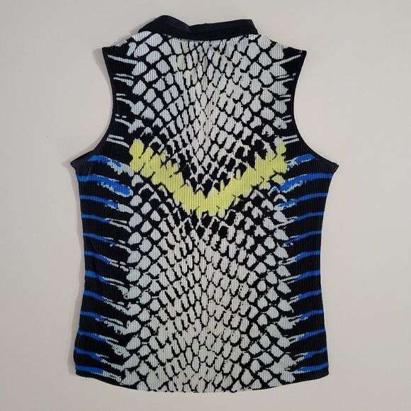 Jamie Sadock Women's Sleeveless Snake Pattern Golf Top - Picture 12 of 13